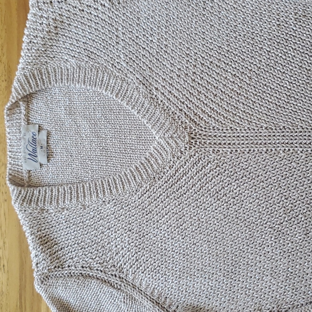 Gold Wallace for Madewell specialty sweater